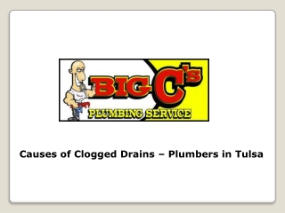 Know the Causes of Clogged Drains Easily