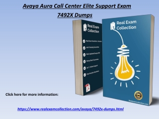 Updated Avaya 7492X Exam Questions Material | 100% PASS Guarantee