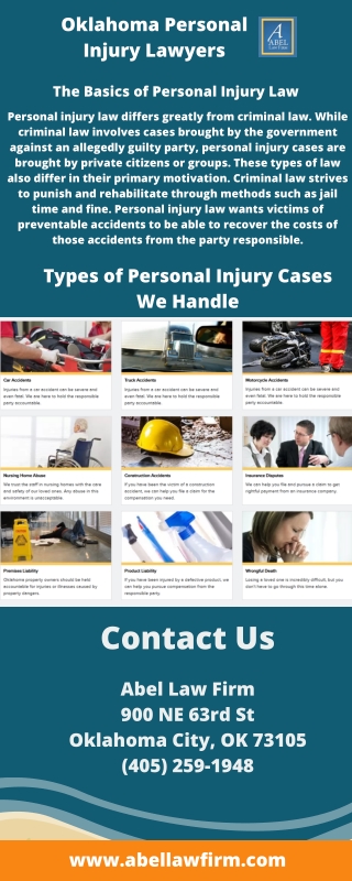 Oklahoma personal injury Lawyers