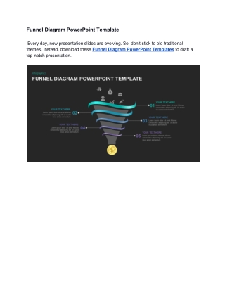 Funnel Diagram PowerPoint Template