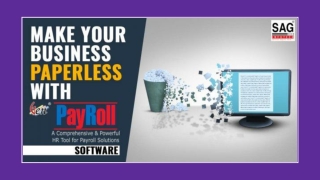 Get to know how to manage paperless business via Gen Payroll Software