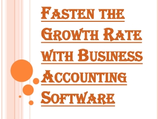 Business Accounting Software and Striving for Accuracy, Perfection