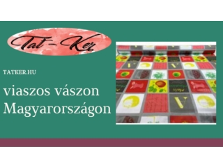viaszos vászon