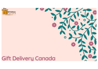 Flowers Delivery in Canada with Free Shipping