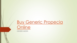 Buy Generic Propecia Online