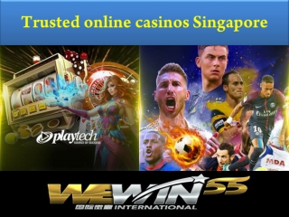 trusted online casino singapore