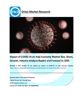 Impact of COVID-19 on Italy Economy Market