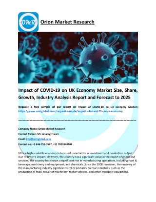 Impact of COVID-19 on UK Economy Market