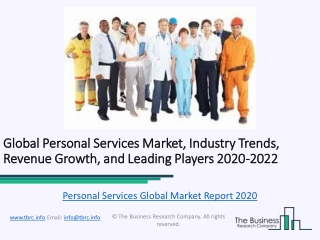 Personal Services Market Competitive Landscape and Regional Forecast Analysis 2022