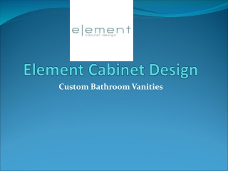 custom bathroom vanities