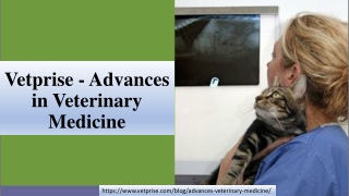 Vetprise - Advances in Veterinary Medicine