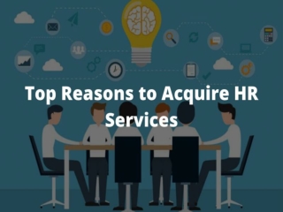 Top Reasons to Acquire HR Services