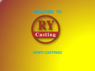 Aluminum Die Casting | Aluminum Casting – RENYI CASTINGS