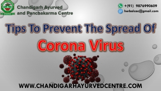 Tips to Prevent the Spread of Corona Virus