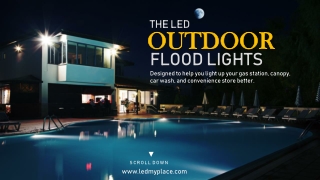 Best LED Flood Light For Commercial Lighting