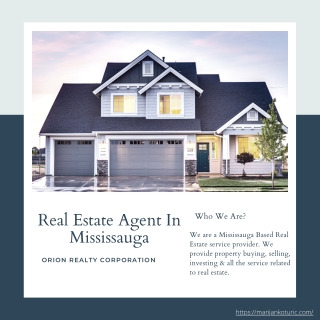 Real Estate Agent In Mississauga | Marijan Koturic