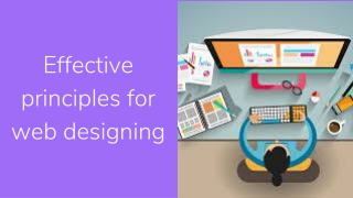 Effective principles for web designing