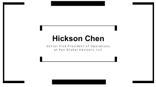 Hickson Chen - Business Development Executive