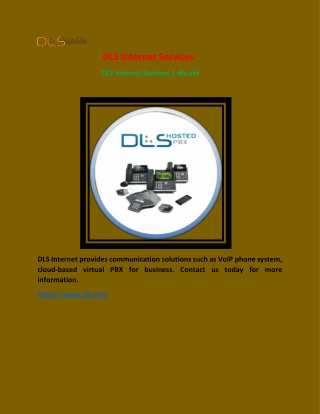 Small Business Cloud Phone System | DLS Internet Services