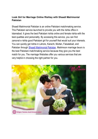 Shaadi Matrimonial