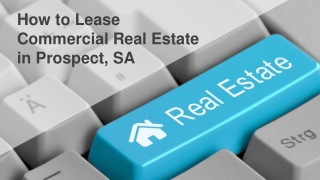 How to Lease Commercial Real Estate?