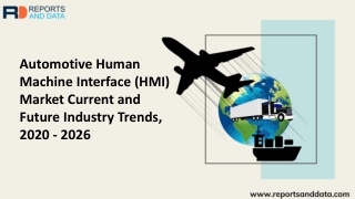 Automotive Human Machine Interface (HMI) Market forecasts to 2026