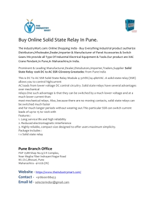 solid state relay