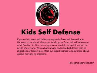 Renzograciegarwood.com - Kids Self Defense