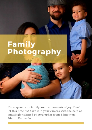 Hire The Best Family Photographer in Edmonton