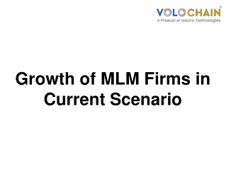 MLM Software Business in Current Scenerio