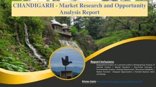 Chandigarh - Market Research and Opportunity Analysis Report