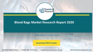 Blood Bags Market  Report 2020