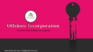 Offshore incorporation  - Know How It Works Foe Business and Entrepreneur