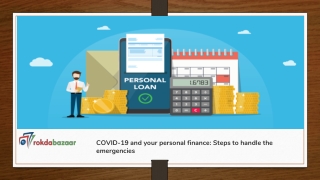 COVID-19 and your personal finance: Steps to handle the emergencies