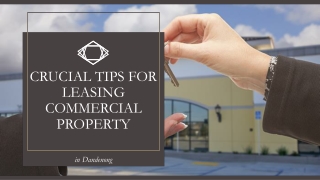 Crucial Tips for Leasing Commercial Property in Dandenong
