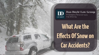 What Are the Effects Of Snow on Car Accidents?