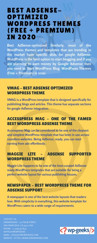 Best AdSense-optimized WordPress Themes (Free   Premium) in 2020