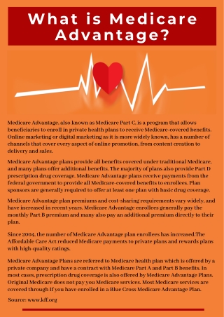 What is Medicare Advantage?