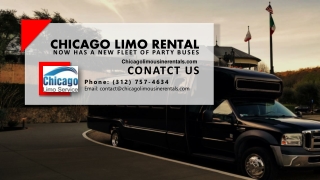 Chicago Limo Rental Now Has A New Fleet of Party Buses