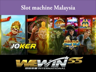 slot machine Malaysia
