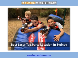 Best Laser Tag Party Location In Sydney