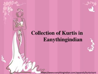 Know How to Buy Designer Kurtis Online