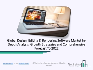 Design, Editing & Rendering Software Market in-Depth Analysis