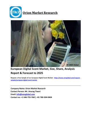 European Digital Scent Market Size, Industry Trends, Share and Forecast 2019-2025