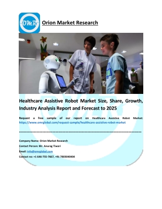 Healthcare Assistive Robot Market