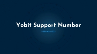 1(850) 424-1333 Yobit Support Number