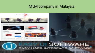 MLM Company in Malaysia