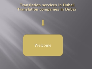 Why you need Professional Translation Services in Dubai?