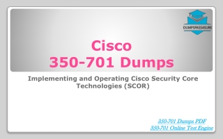 Latest Cisco 350-701 Questions Answers 2020 | Valid 350-701 Dumps