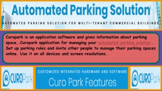 automated parking solution curopark